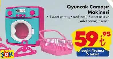 OYUNCAK ÇAMAŞIR MAKİNESİ